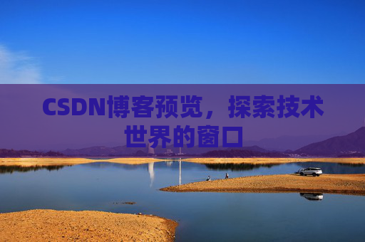 CSDN博客预览，探索技术世界的窗口