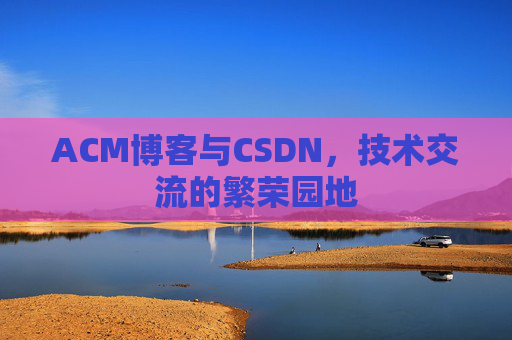 ACM博客与CSDN，技术交流的繁荣园地